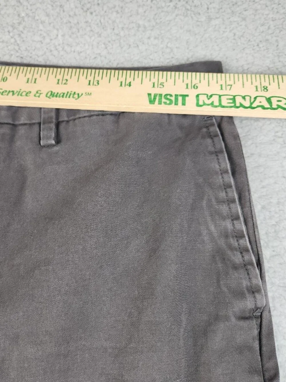 Banana Republic Pants Men's 34x34 Gray Chinos Emerson Straight Leg Casual Slacks